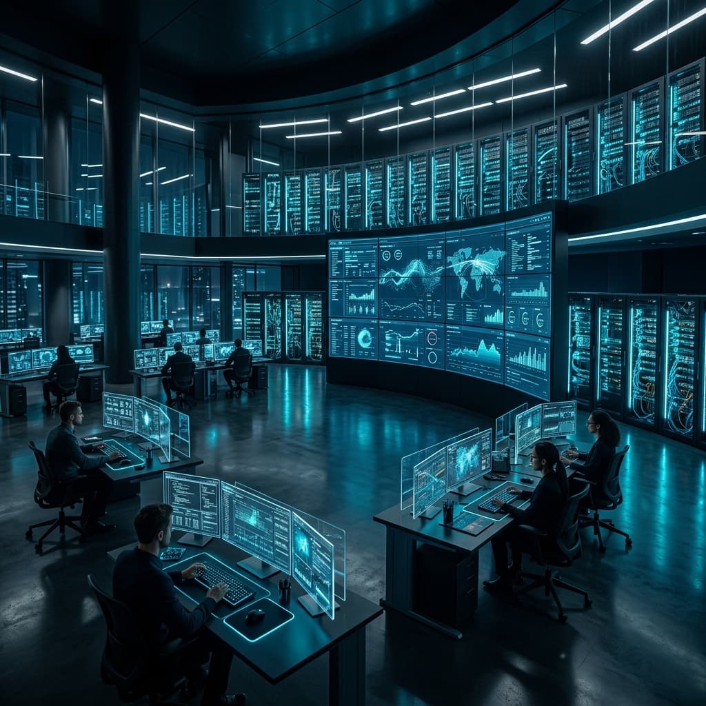 Data Engineering Command Center Background